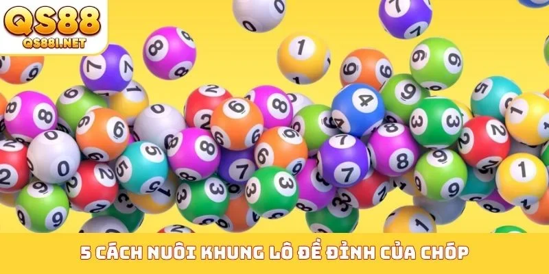 5 cách nuôi khung lô đề đỉnh của chóp